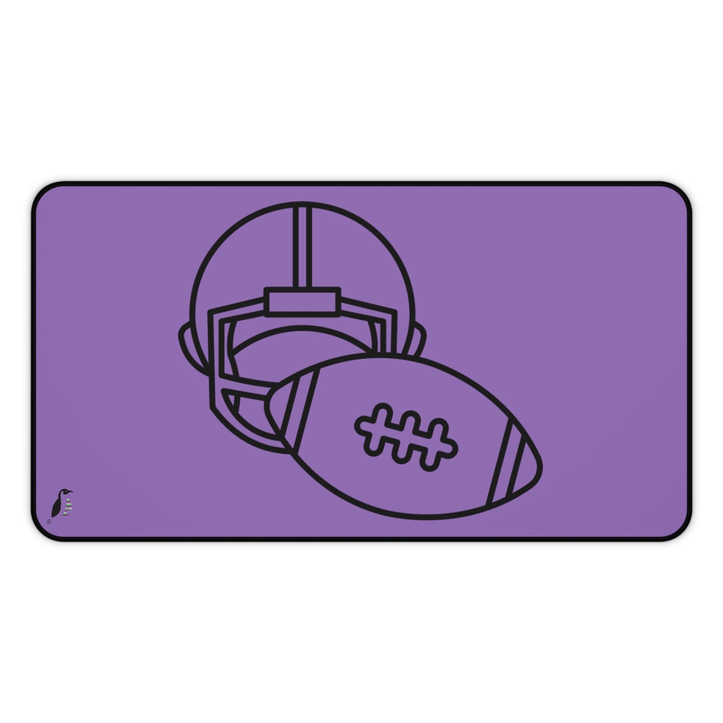 Desk Mat: Football Lite Purple