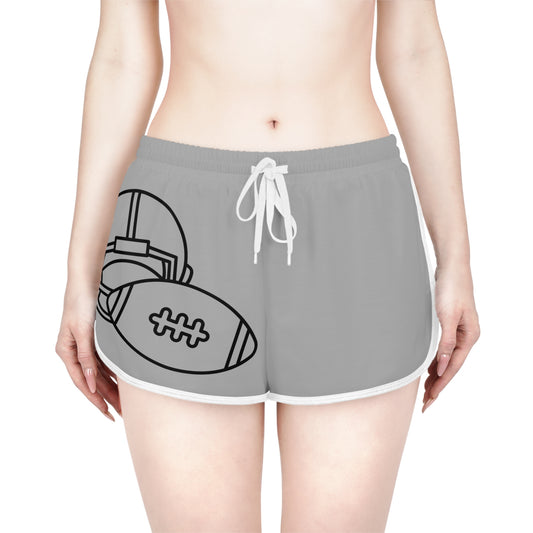 Women's Relaxed Shorts: Football Lite Grey