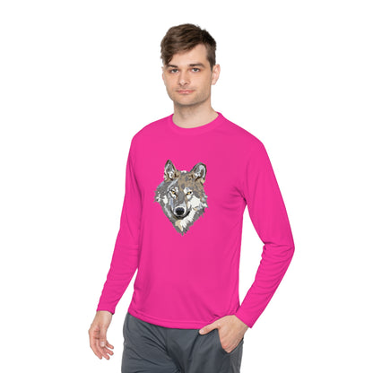 Lightweight Long Sleeve Tee: Wolves #2