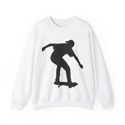 Heavy Blend™ Crewneck Sweatshirt: Skateboarding #1