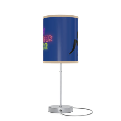 Lamp on a Stand, US|CA plug: Wrestling Dark Blue