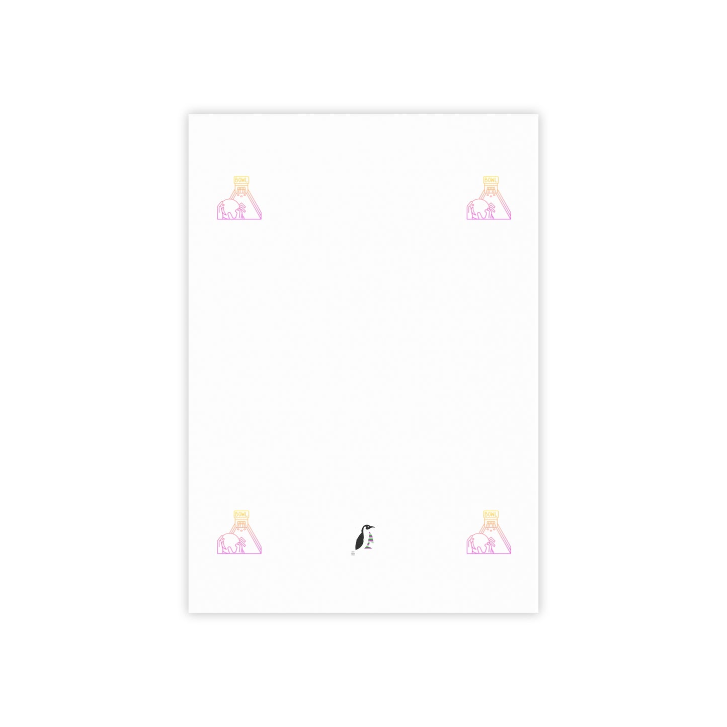 Post-it® Note Pads: Bowling White