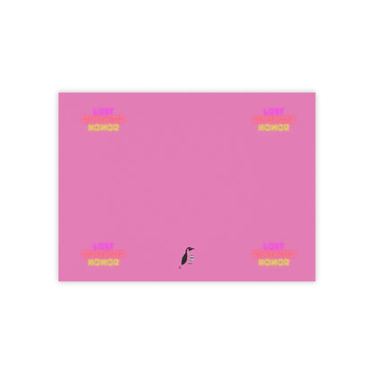 Post-it® Note Pads: Lost Remember Honor Lite Pink