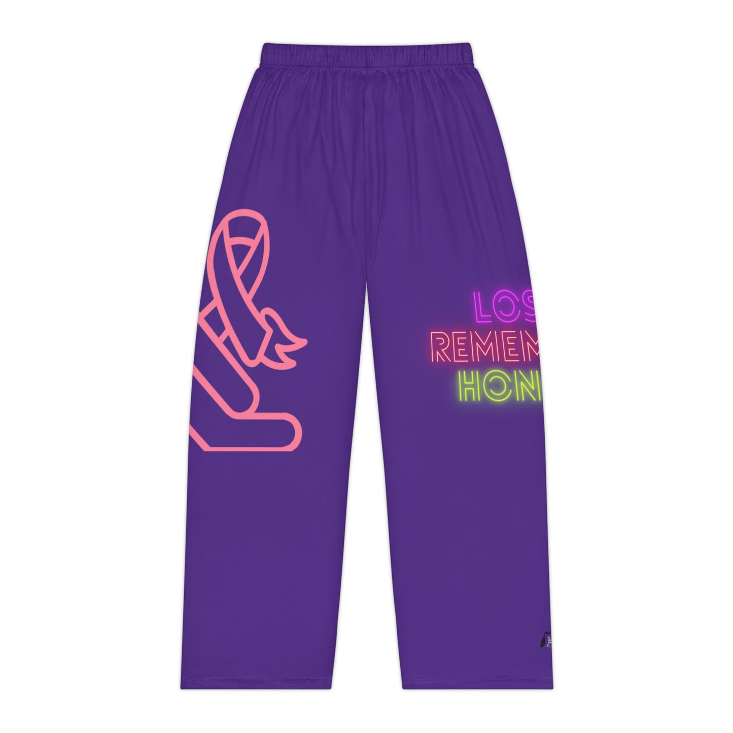 Women's Pajama Pants: Fight Cancer Purple