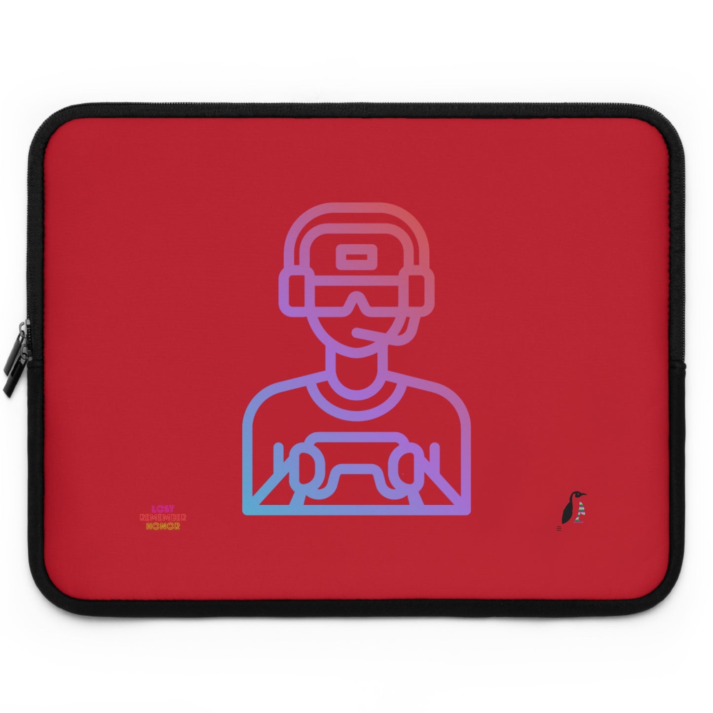 Laptop Sleeve: Gaming Dark Red