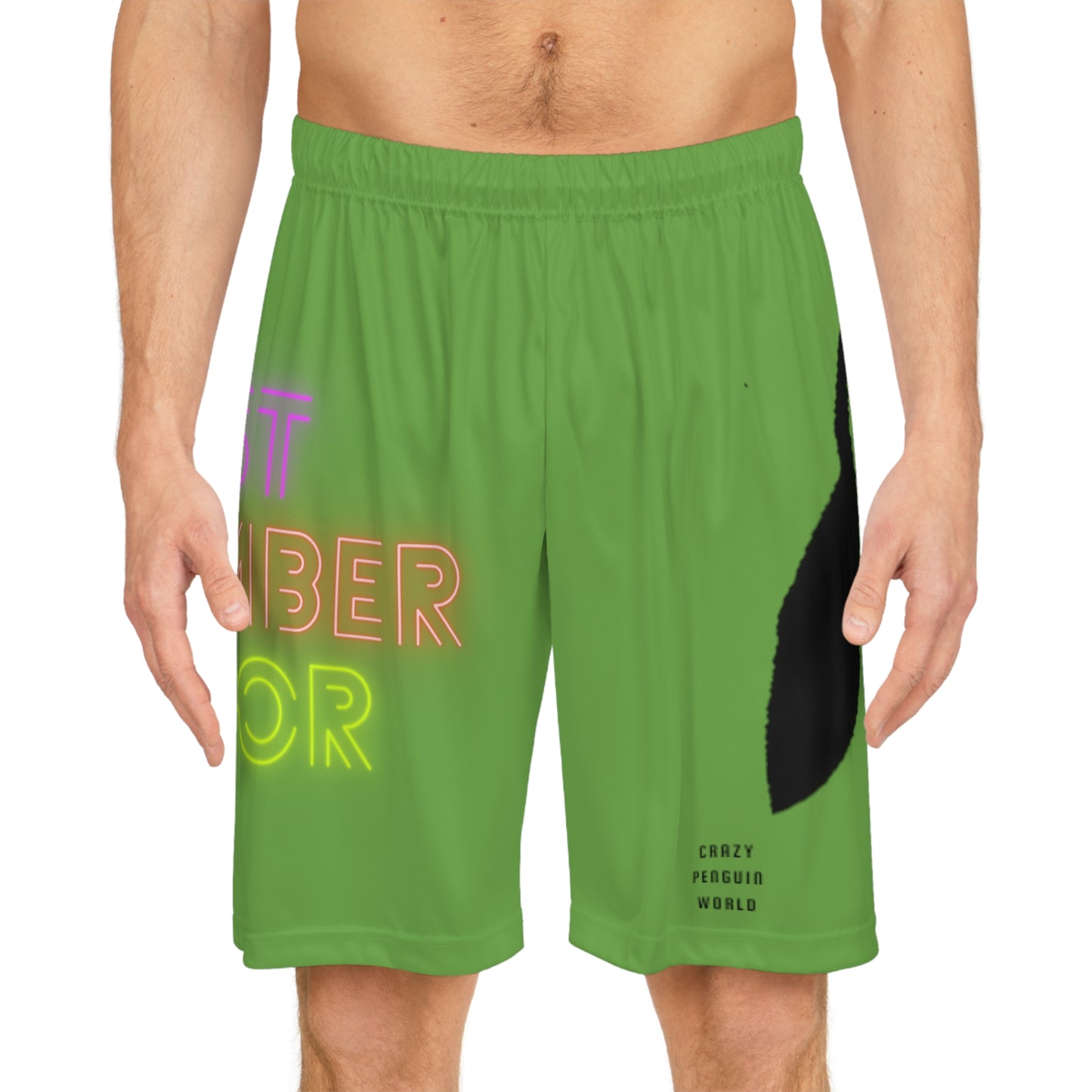 Basketball Shorts: Lost Remember Honor Green