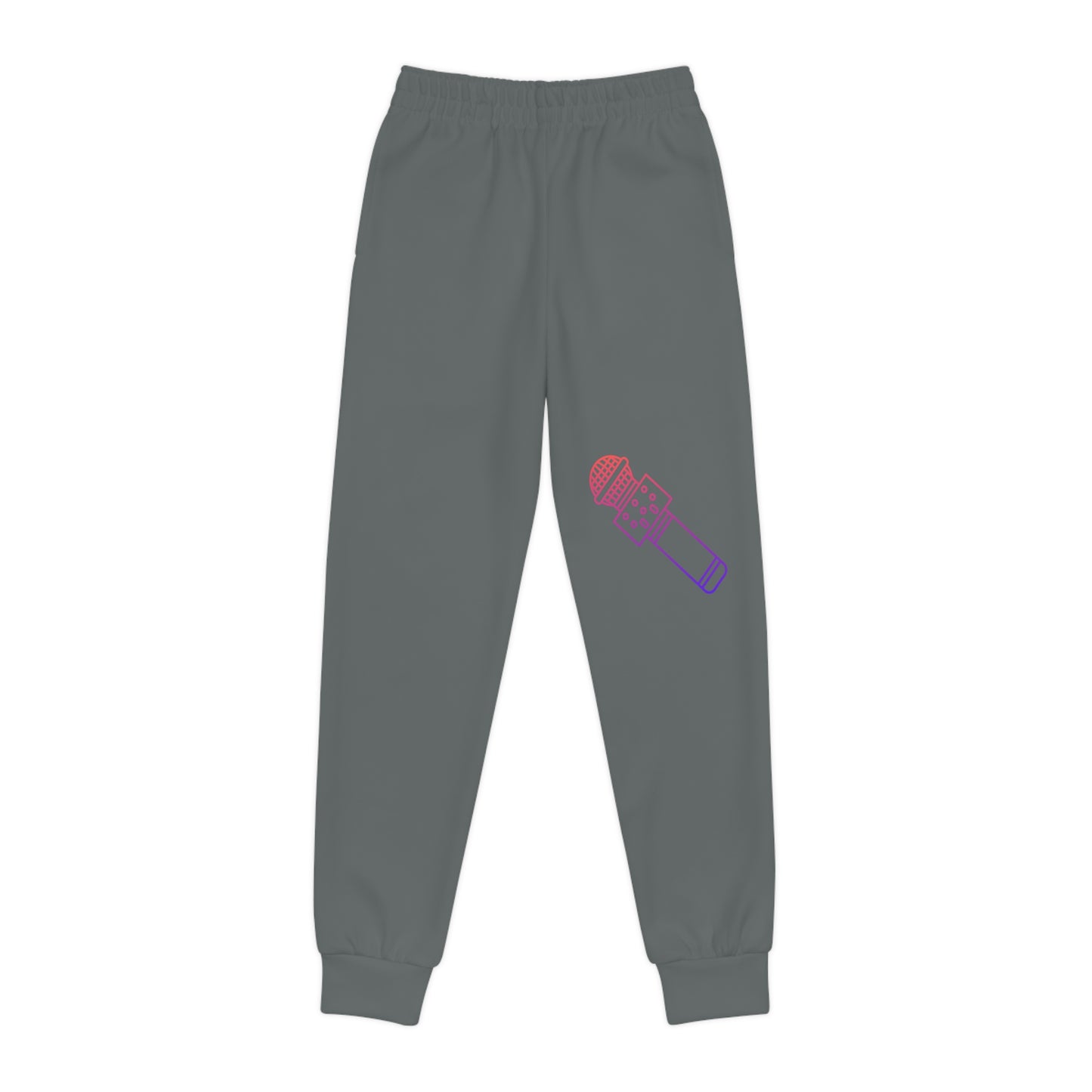 Youth Joggers: Music Dark Grey