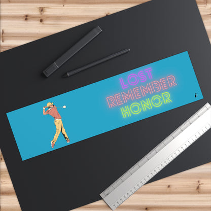Bumper Stickers: Golf Turquoise