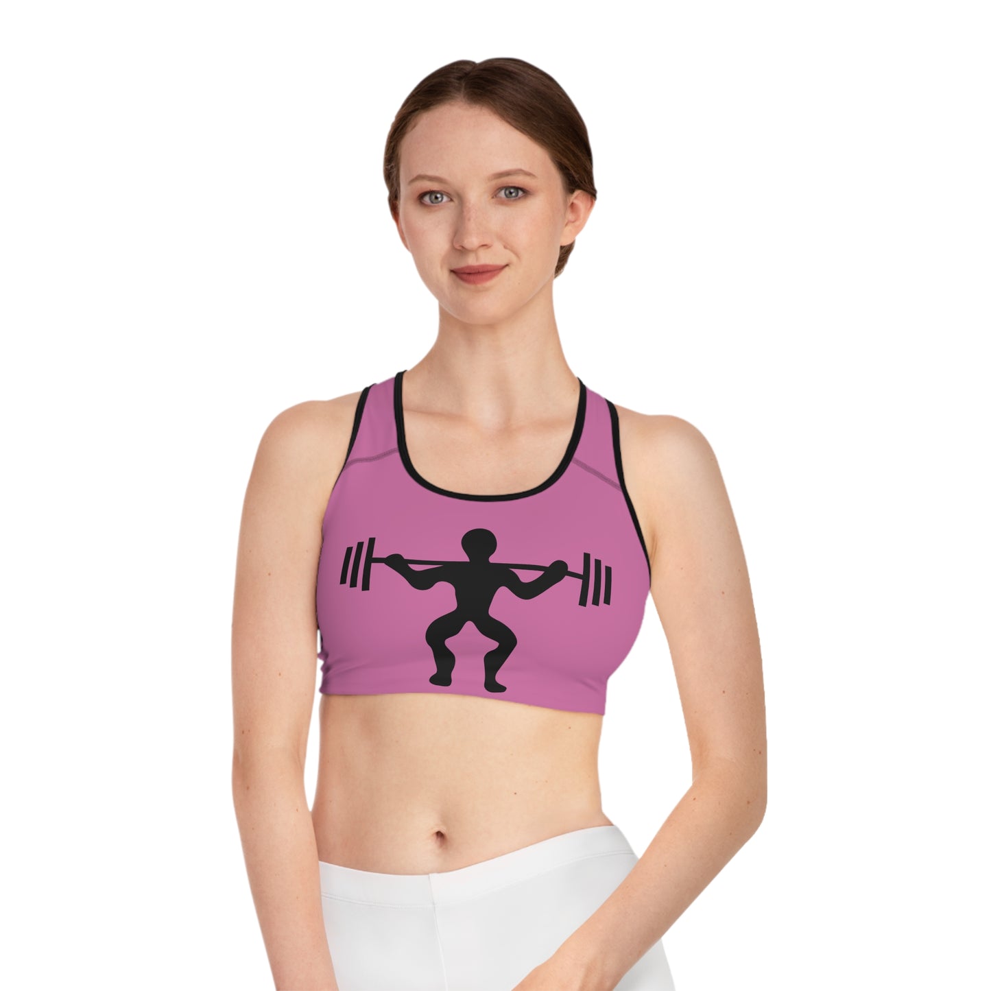 Sports Bra: Weightlifting Lite Pink