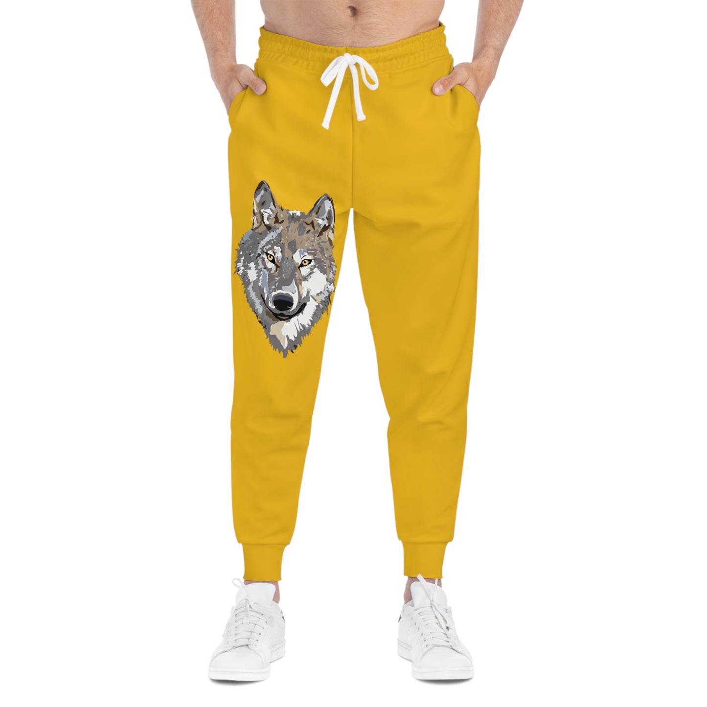 Athletic Joggers: Wolves Yellow