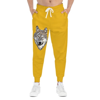 Athletic Joggers: Wolves Yellow