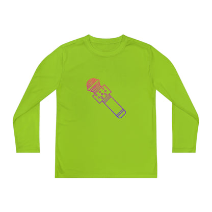 Youth Long Sleeve Competitor Tee: Musika 