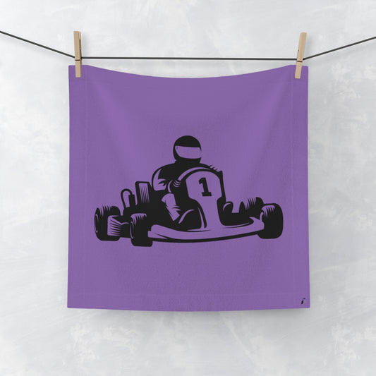 Face Towel: Racing Lite Purple