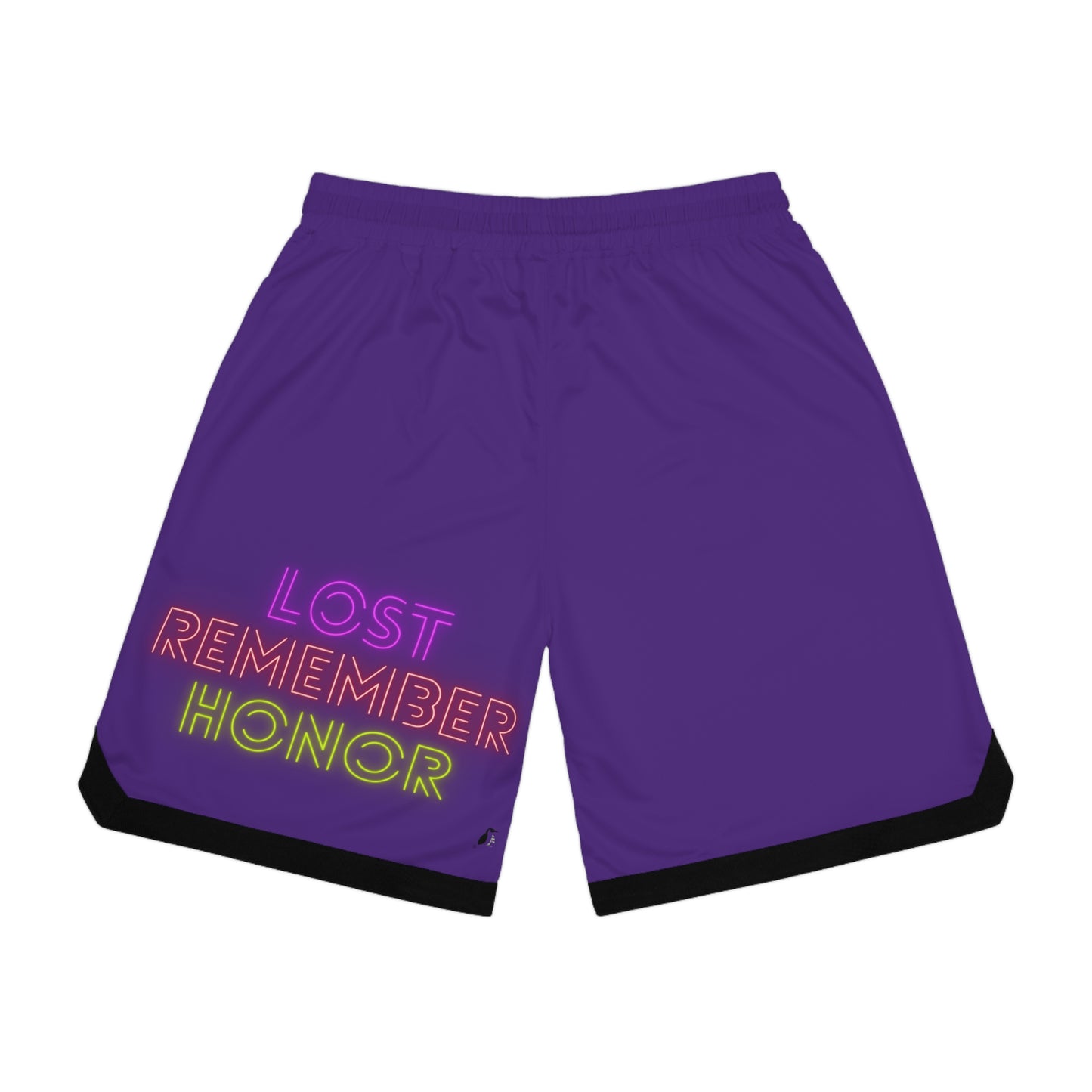 Basketball Rib Shorts: Wolves Purple