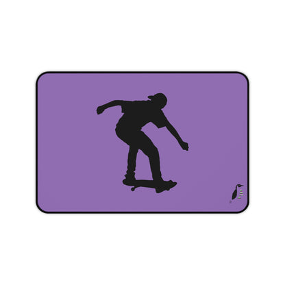 Desk Mat: Skateboarding Lite Purple