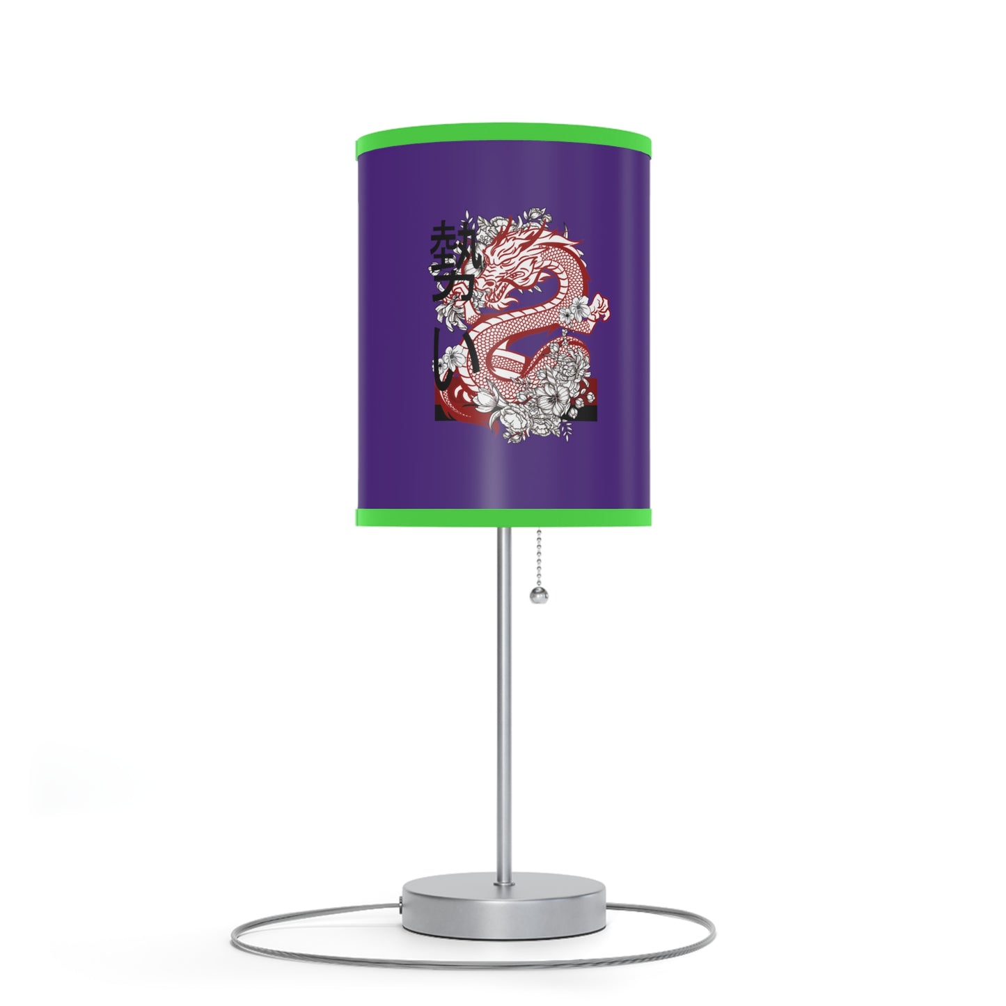 Lamp on a Stand, US|CA plug: Dragons Purple