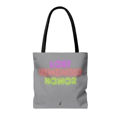 Tote Bag: Weightlifting Grey