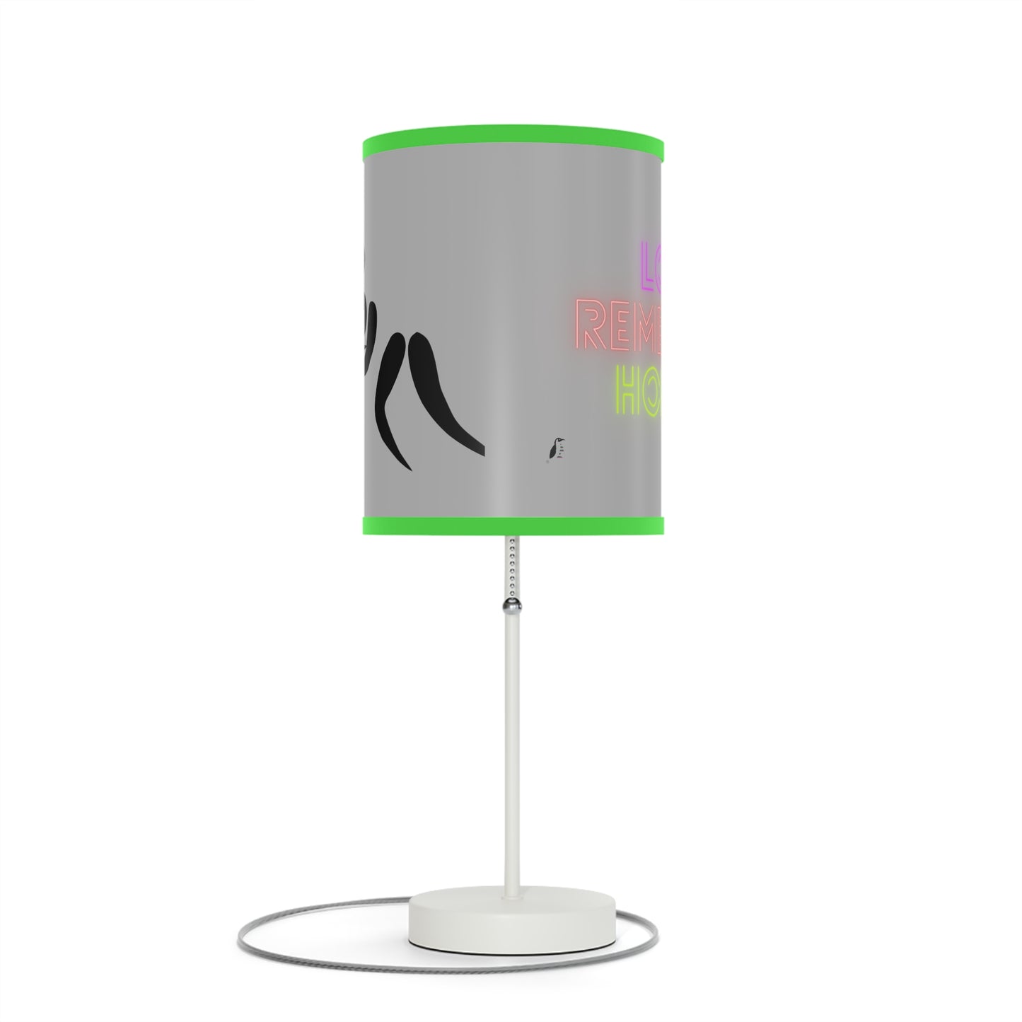 Lamp on a Stand, US|CA plug: Wrestling Lite Grey