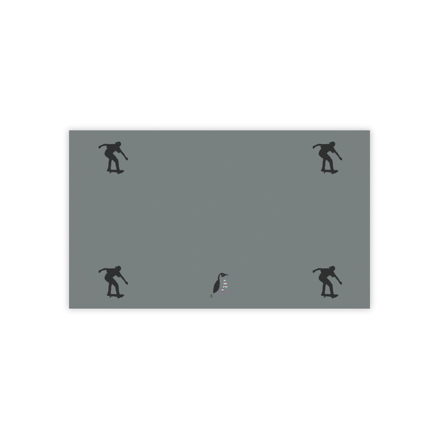 Post-it® Note Pads: Skateboarding Dark Grey