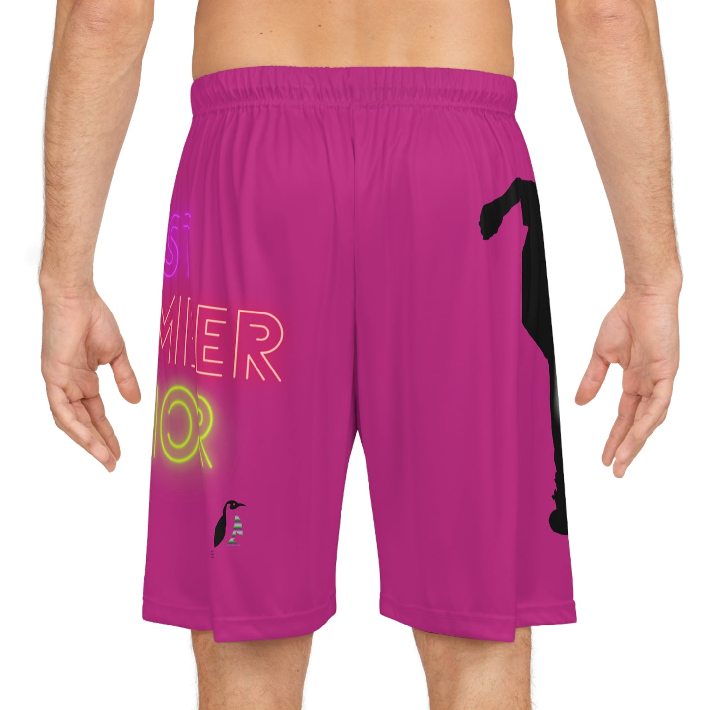 Basketball Shorts: Skateboarding Pink