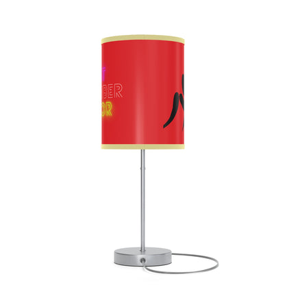 Lamp on a Stand, US|CA plug: Wrestling Red