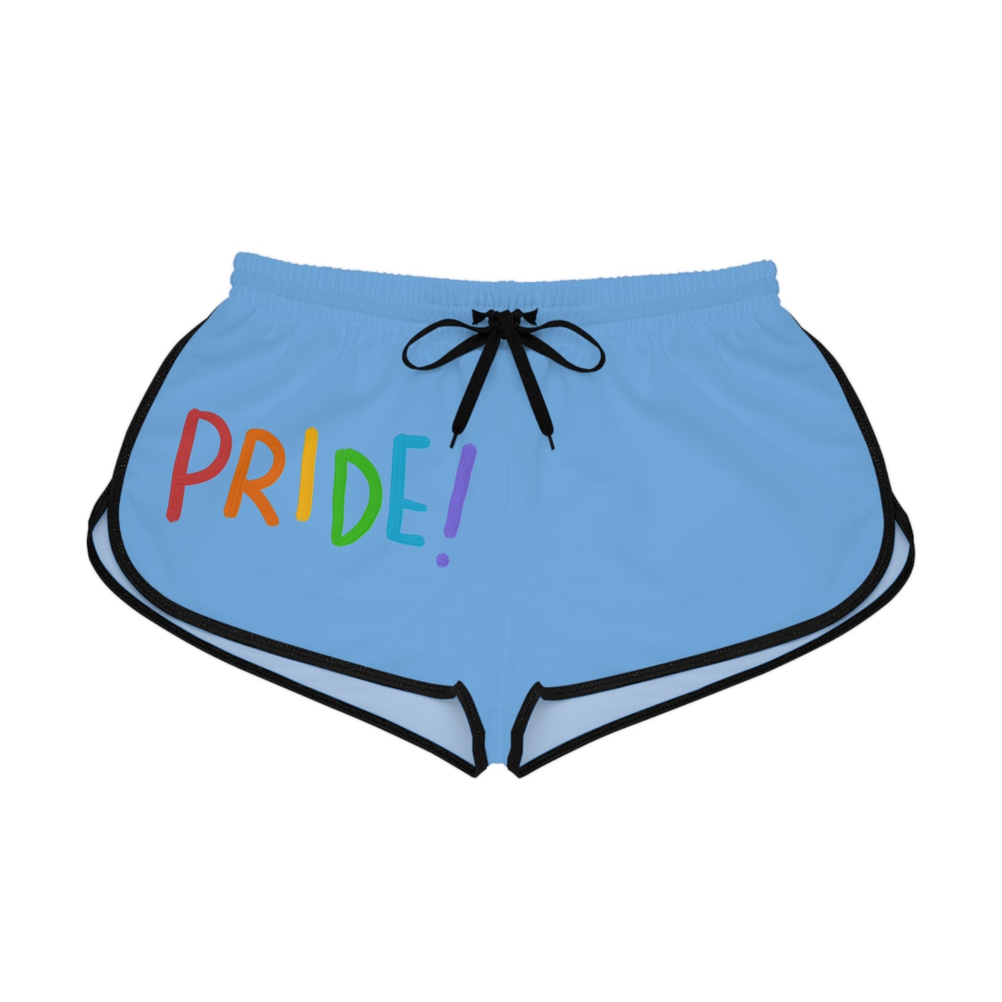 Women's Relaxed Shorts: LGBTQ Pride Lite Blue