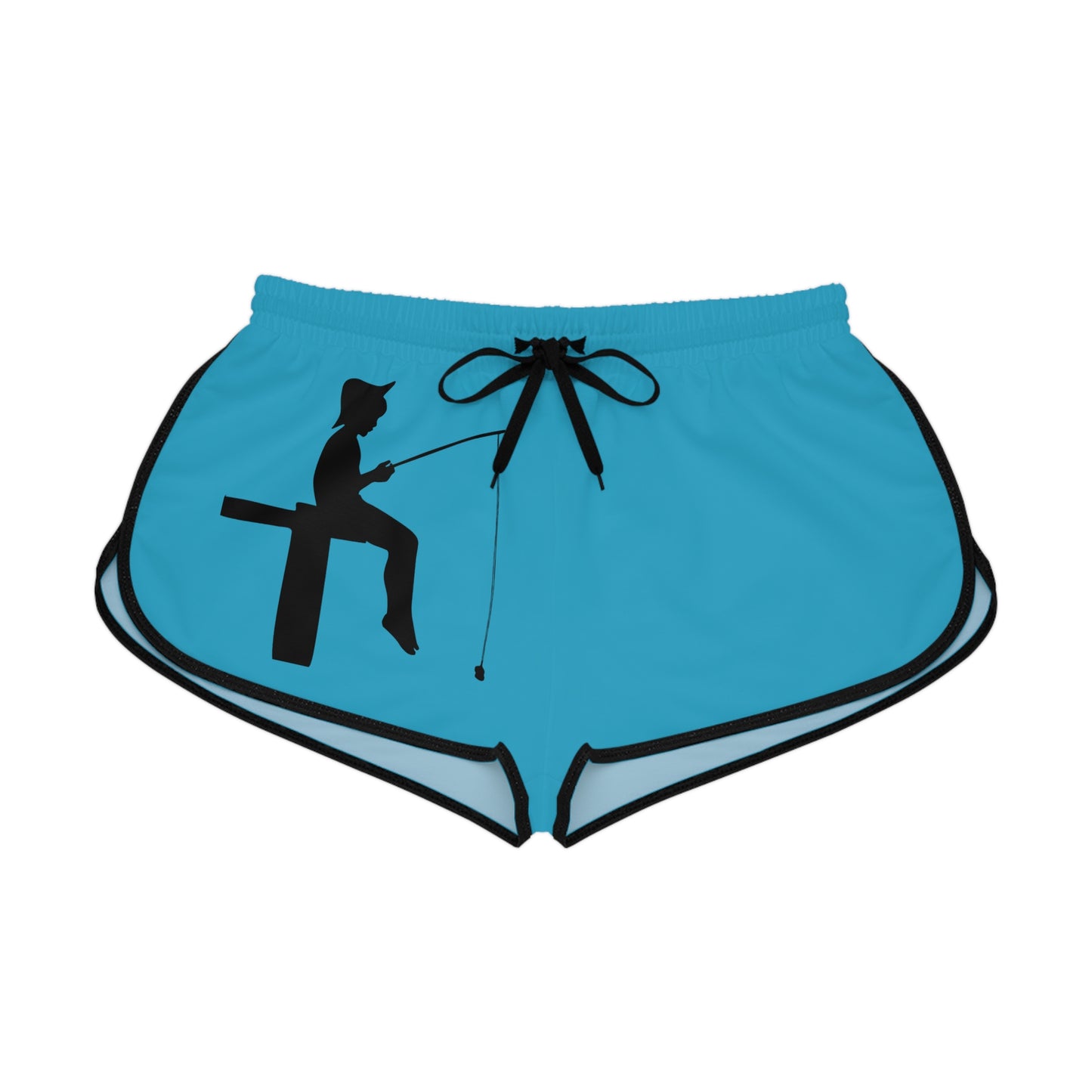 Women's Relaxed Shorts: Fishing Turquoise