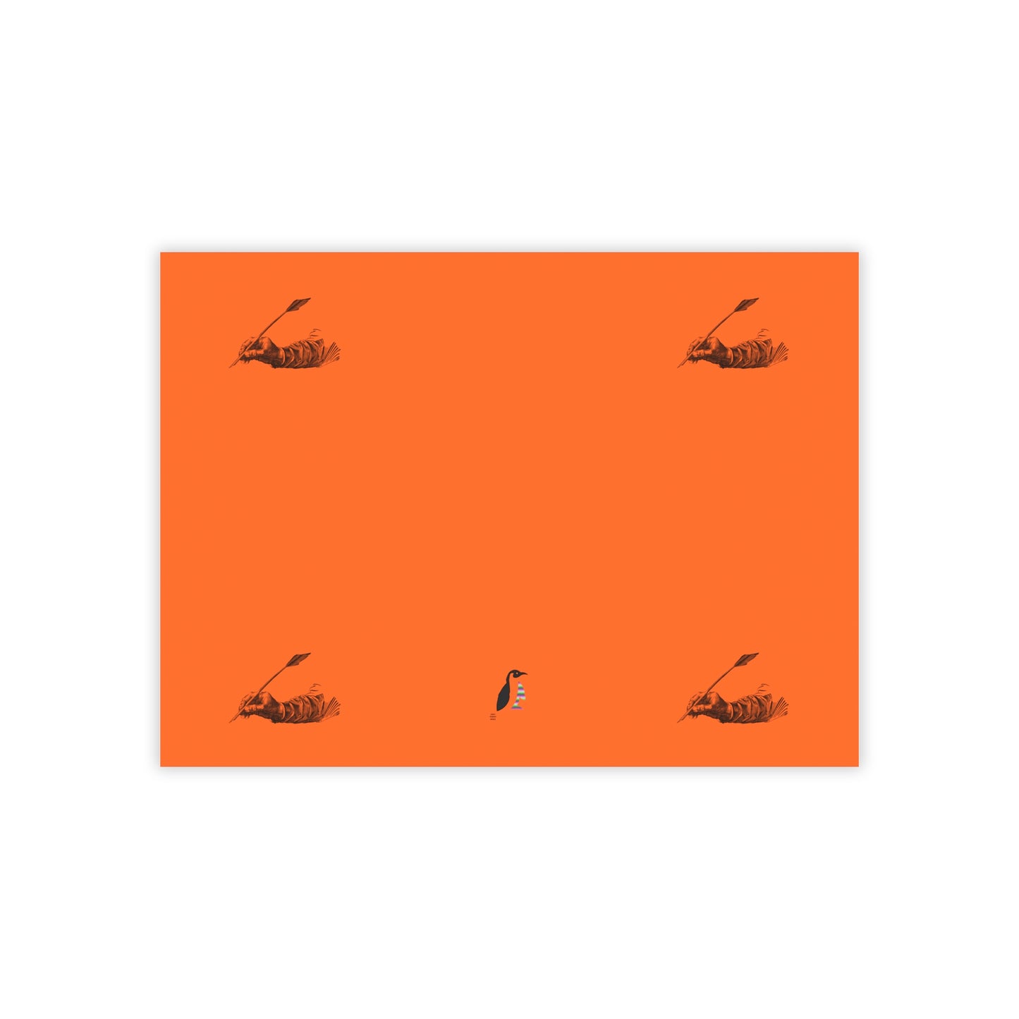 Post-it® Note Pads: Writing Orange