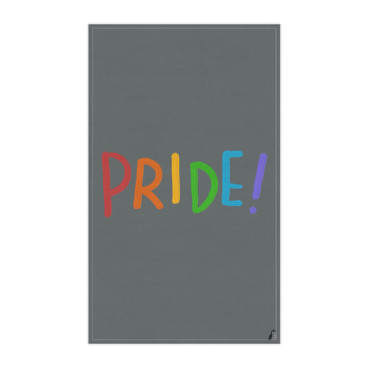 Kitchen Towel: LGBTQ Pride Dark Grey
