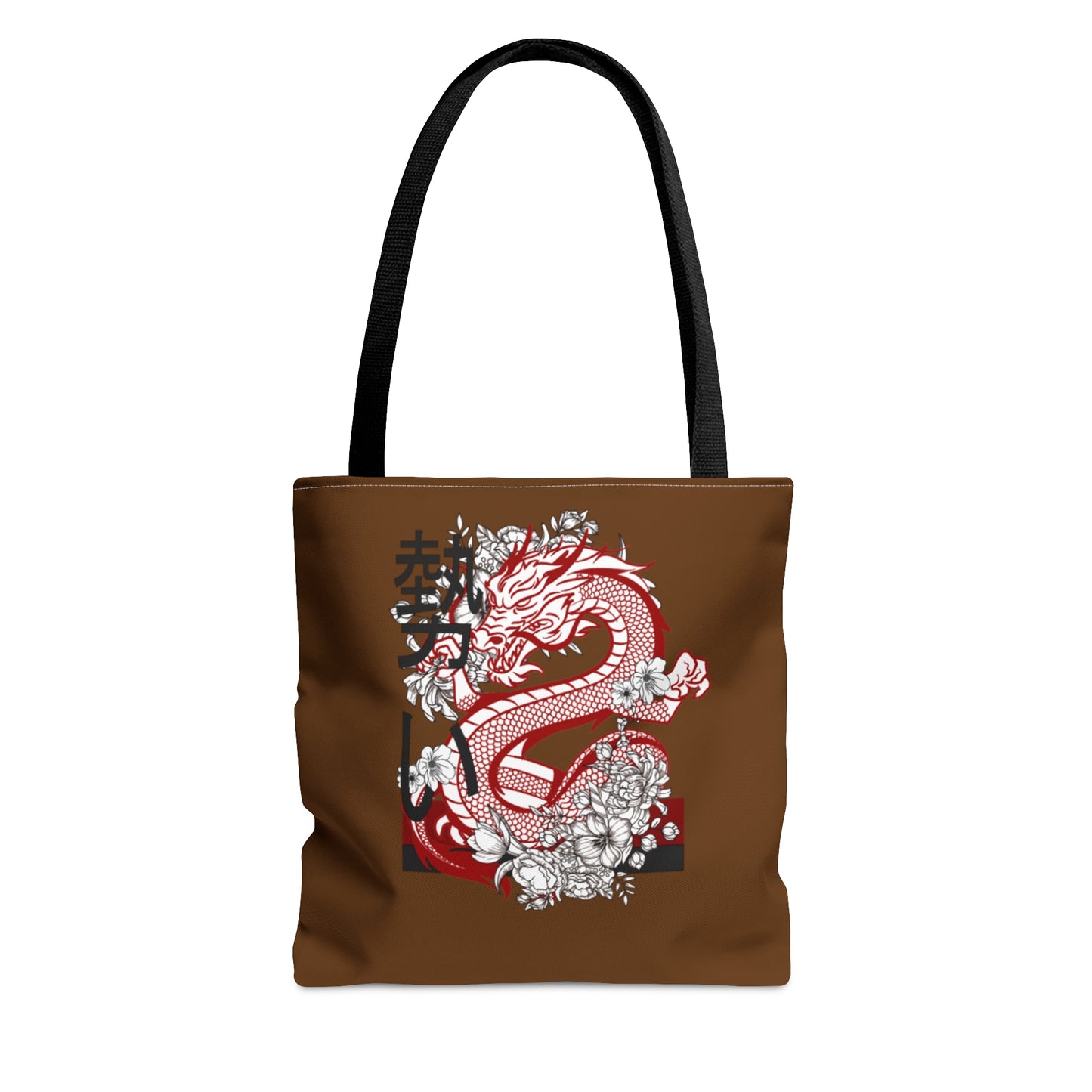 Tote Bag: Dragons Brown