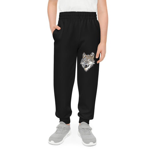 Youth Joggers: Wolves Black