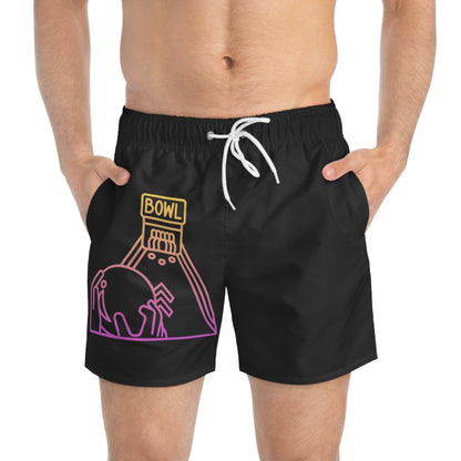 Swim Trunks: Bowling Black