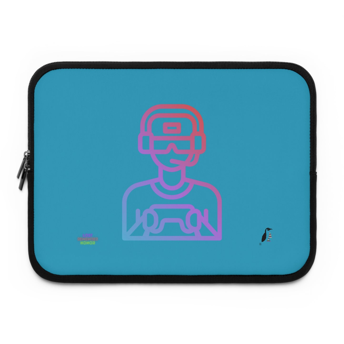 Laptop Sleeve: Gaming Turquoise