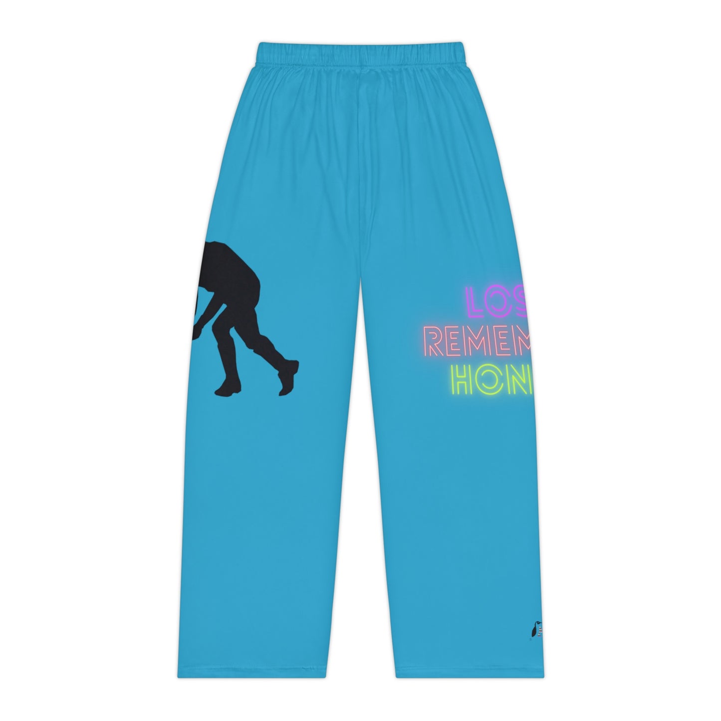 Women's Pajama Pants: Hockey Turquoise