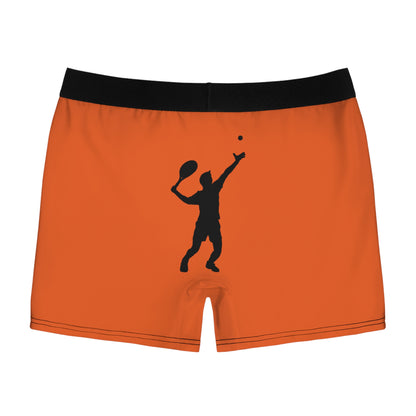 Men's Boxer Briefs: Tennis Orange