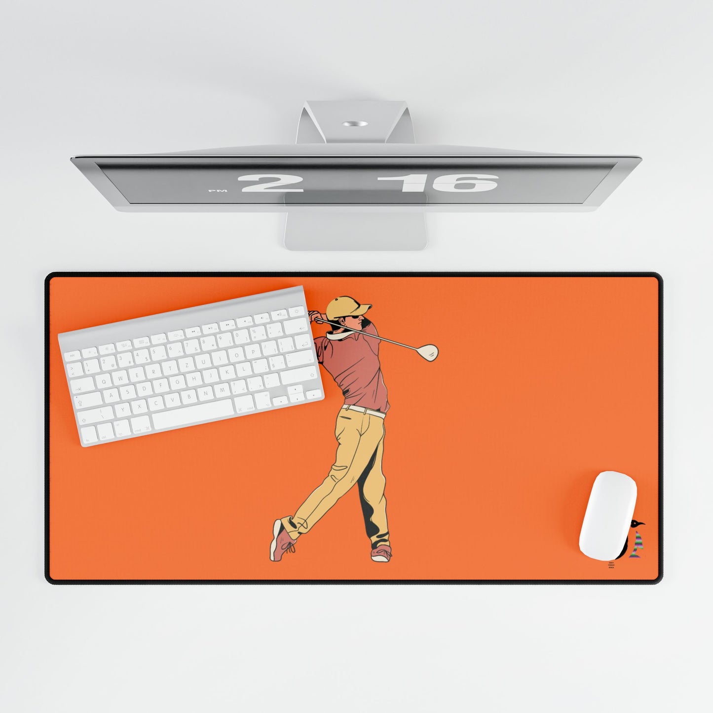 Desk Mats: Golf Crusta