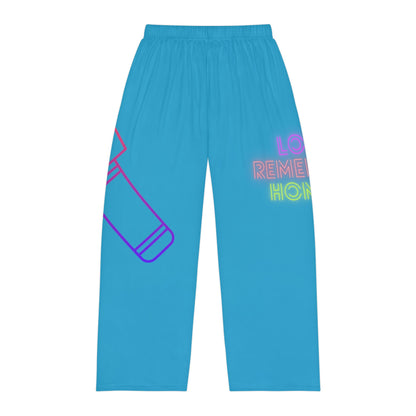 Panlalaking Pajama Pants: Music Turquoise