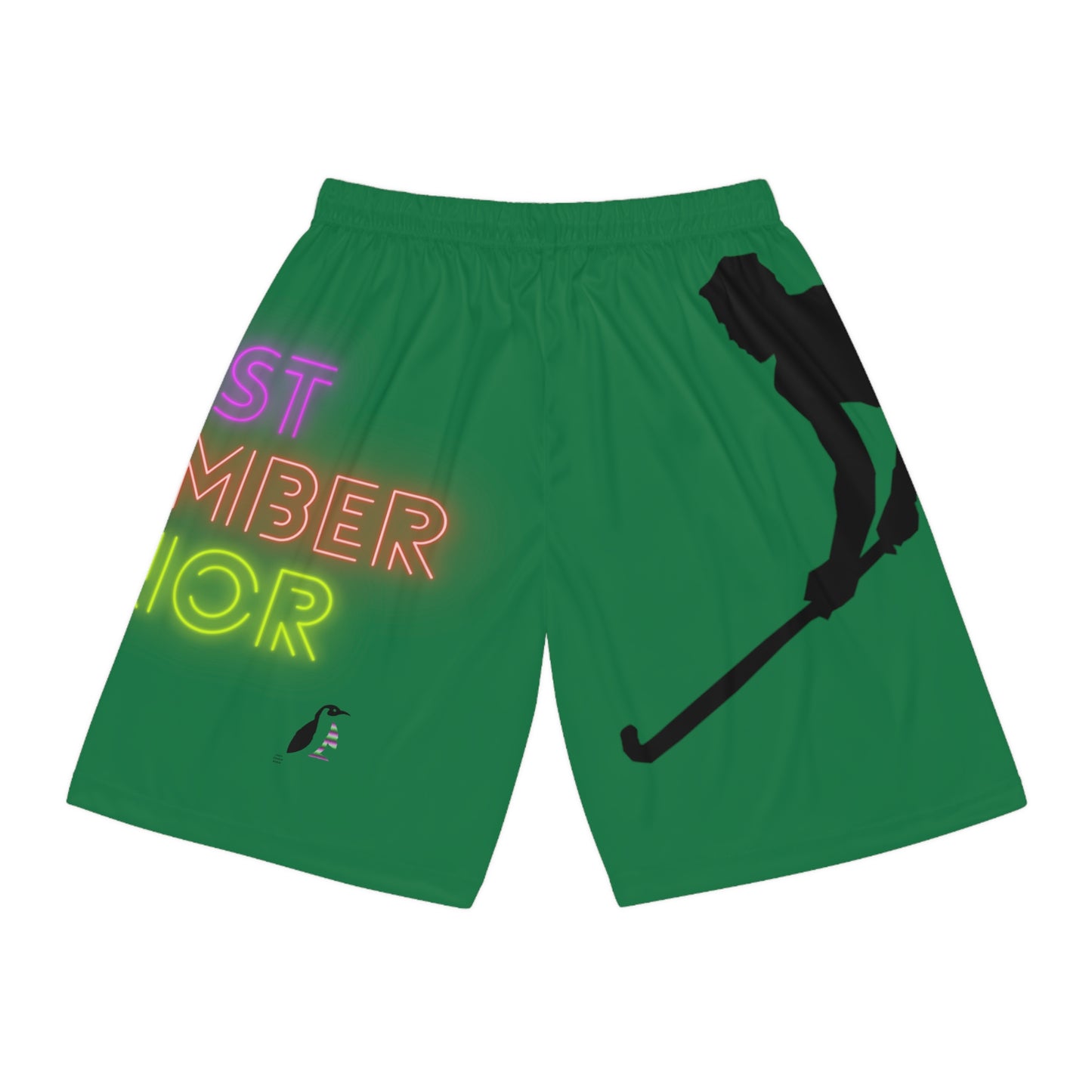 Basketball Shorts: Hockey Dark Green