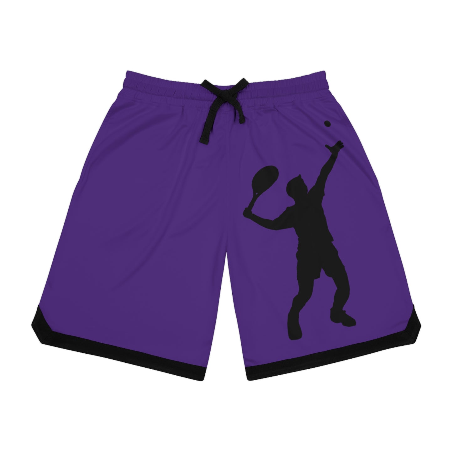 Basketball Rib Shorts: Tennis Purple