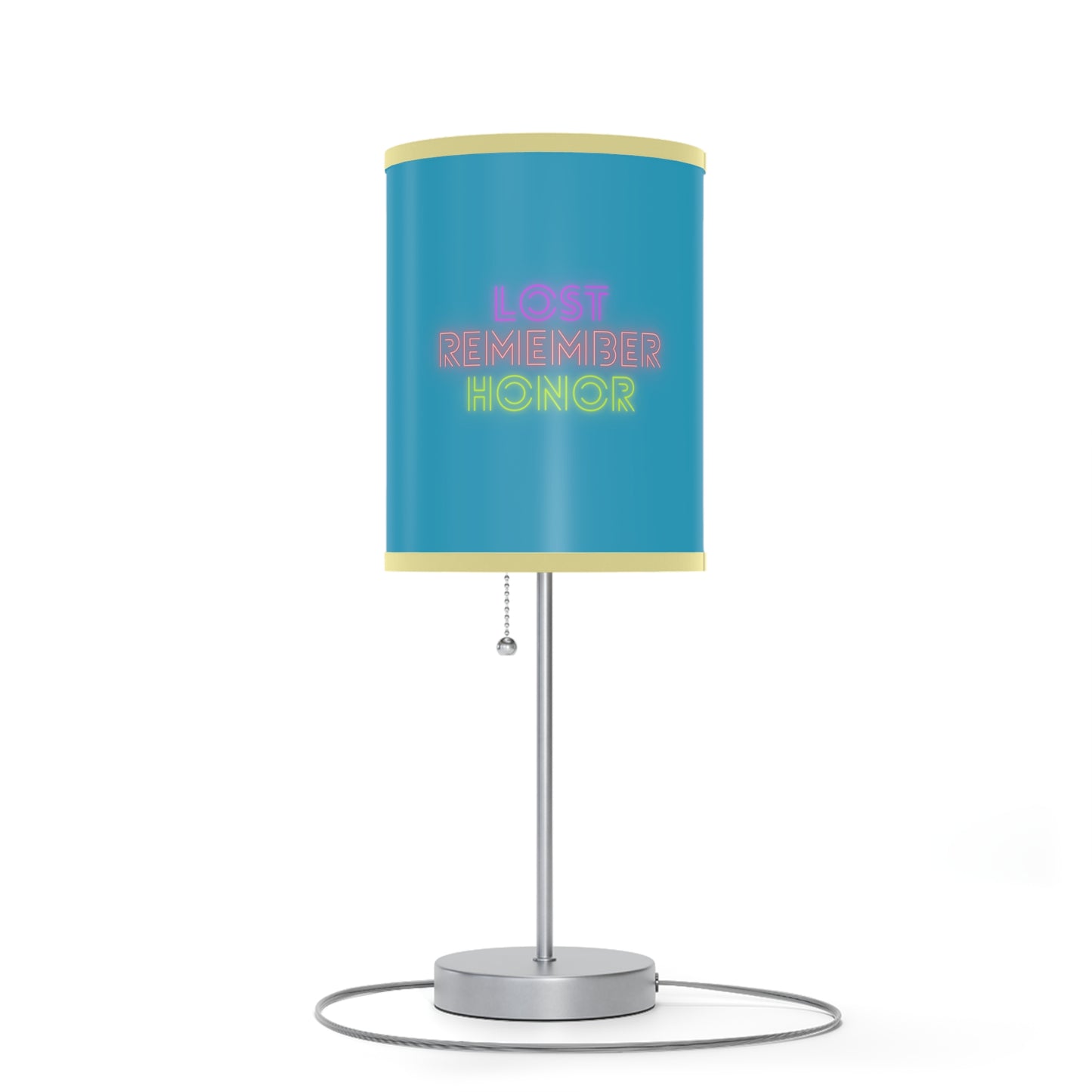 Lamp on a Stand, US|CA plug: Dance Turquoise 