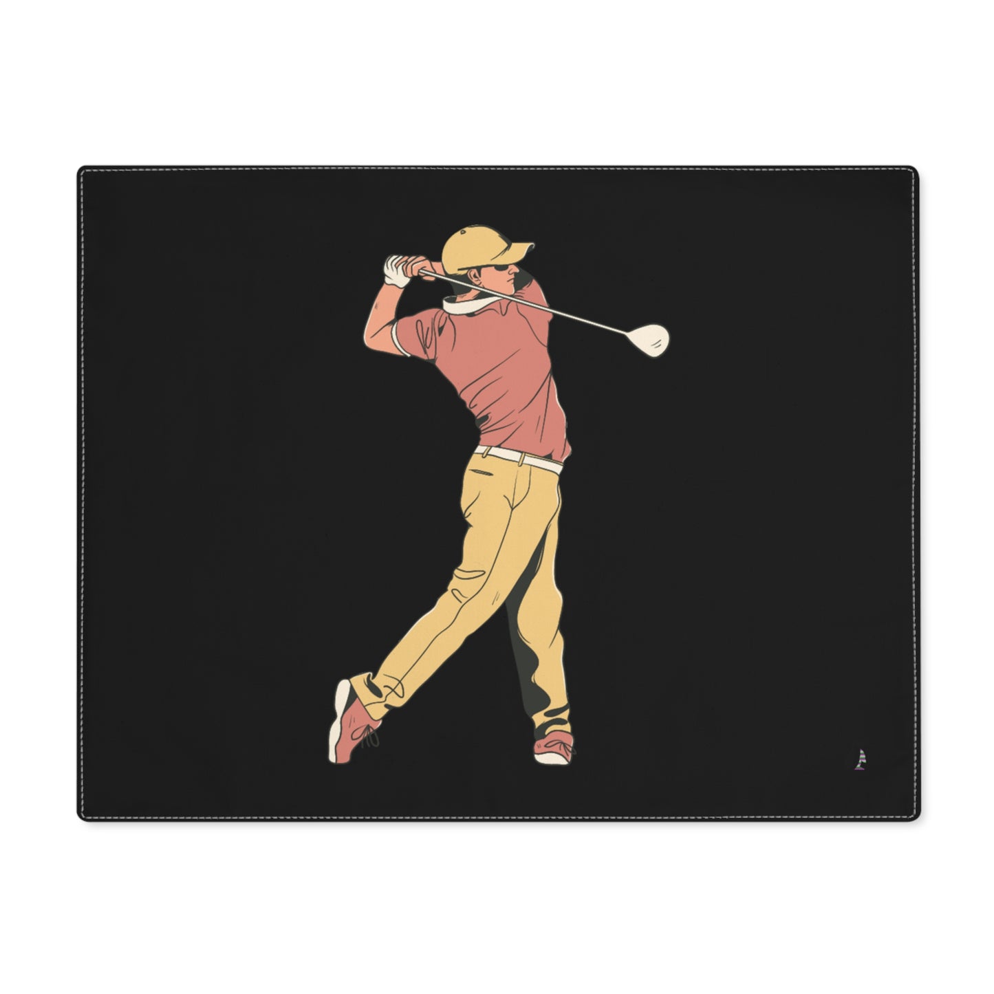 Placemat, 1pc: Golf Black