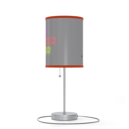 Lamp on a Stand, US|CA plug: Lost Remember Honor Grey