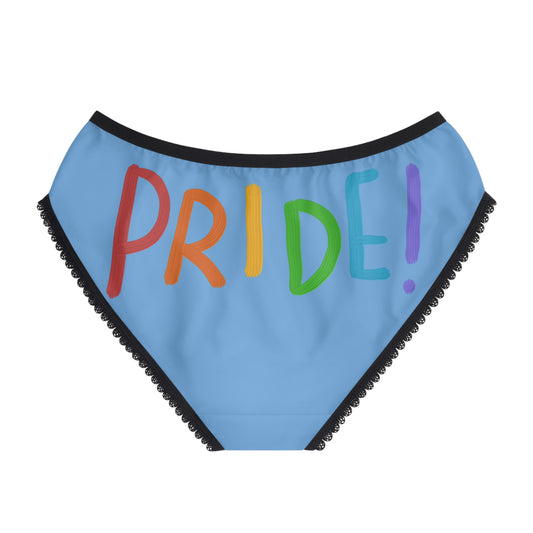 Women's Briefs: LGBTQ Pride Lite Blue