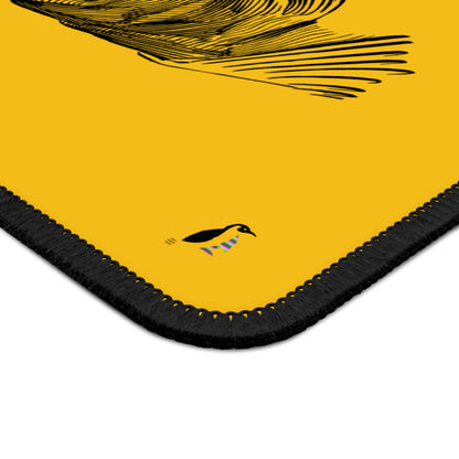 Gaming Mouse Pad: Writing Yellow