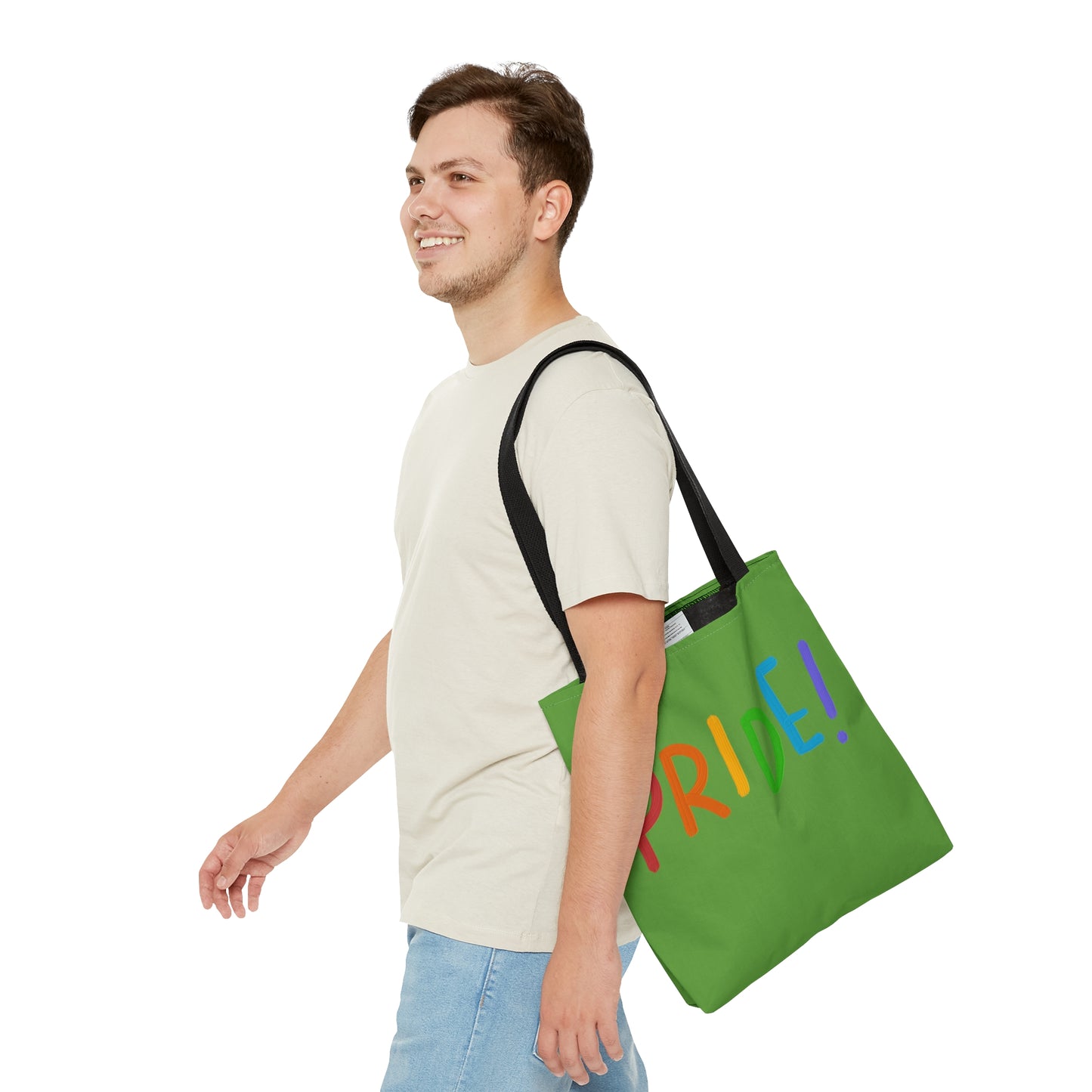 Tote Bag: LGBTQ Pride Green