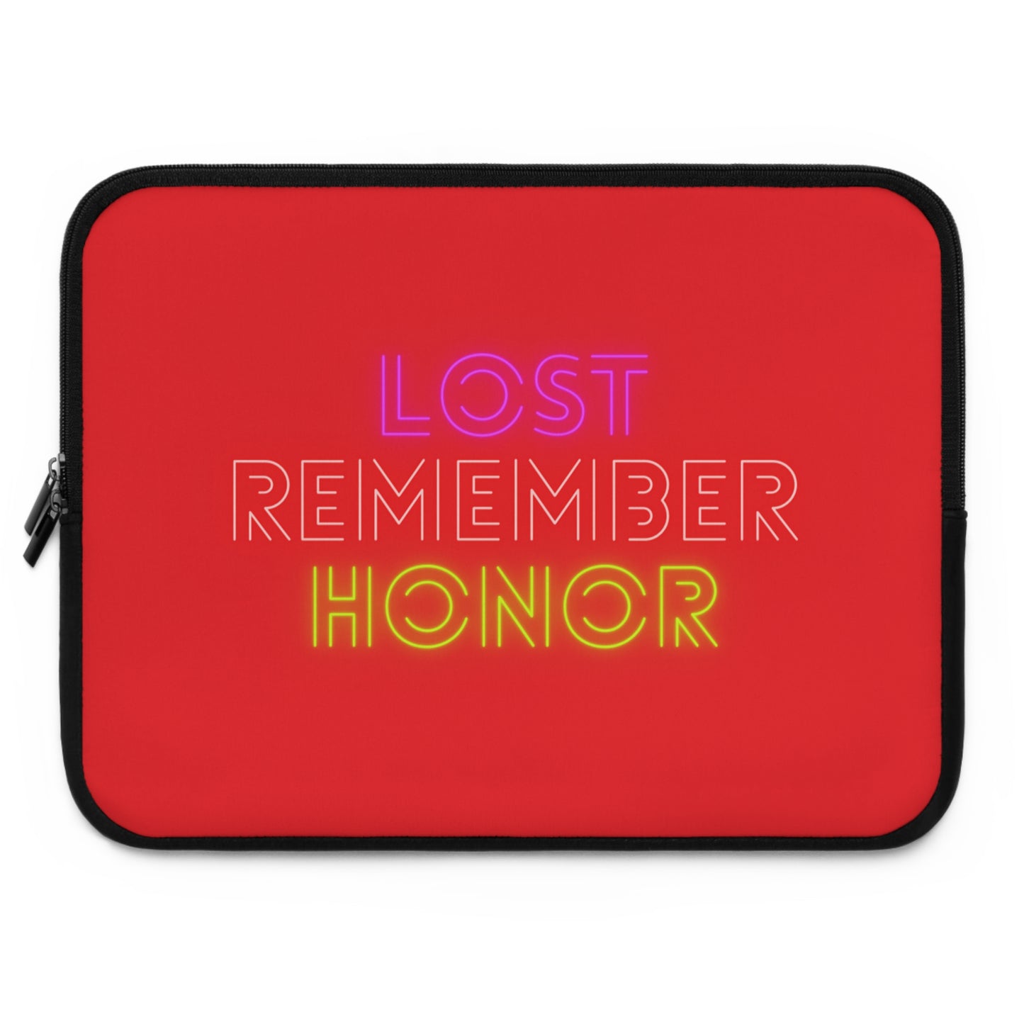 Laptop Sleeve: Lost Remember Honor Red