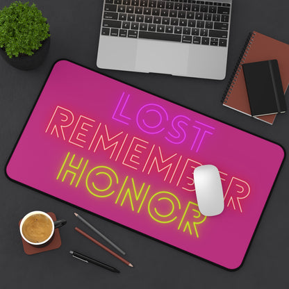 Desk Mat: Lost Remember Honor Pink