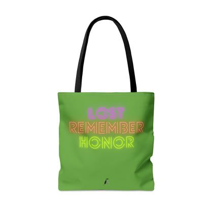 Tote Bag: Weightlifting Green