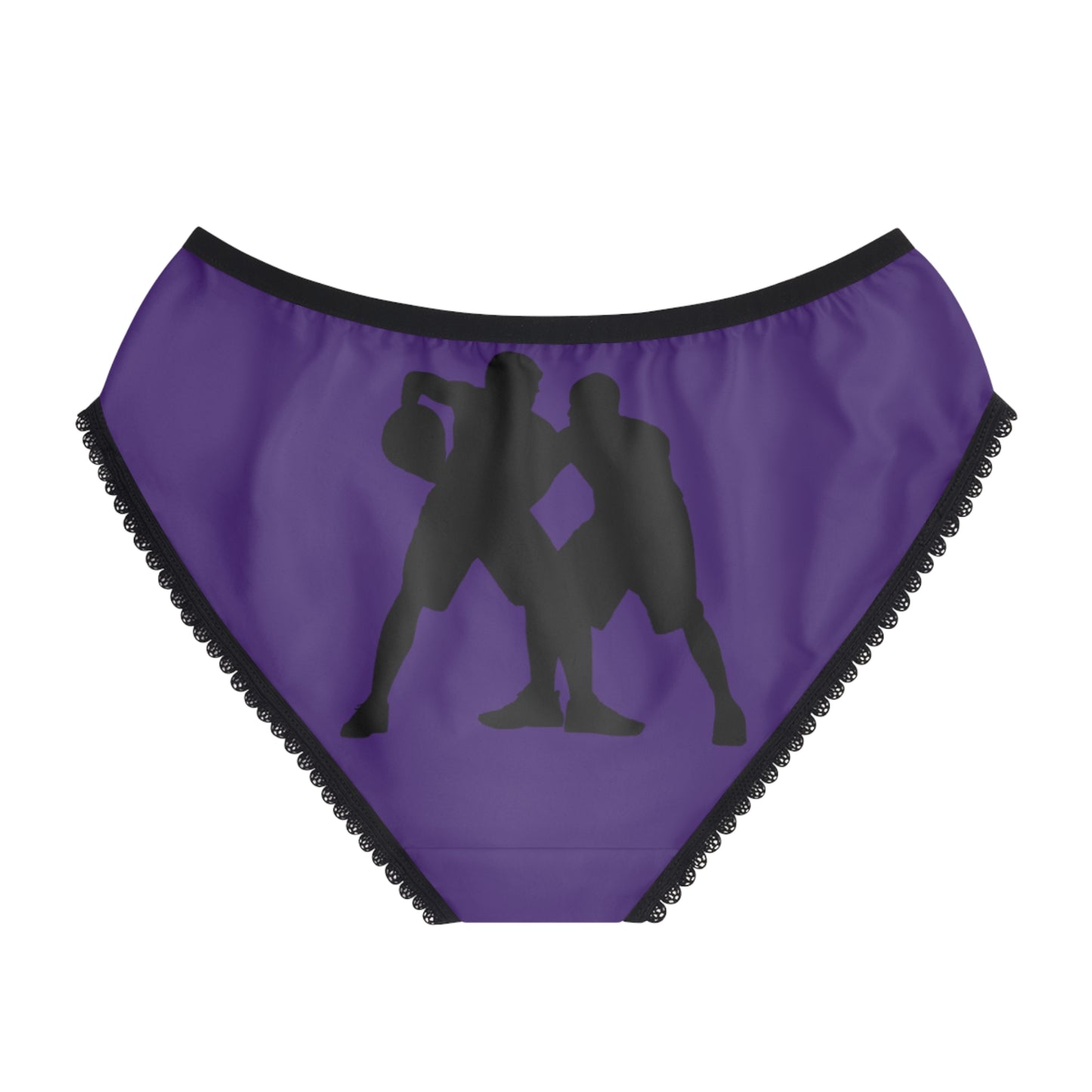 Women's Briefs: Basketball Purple