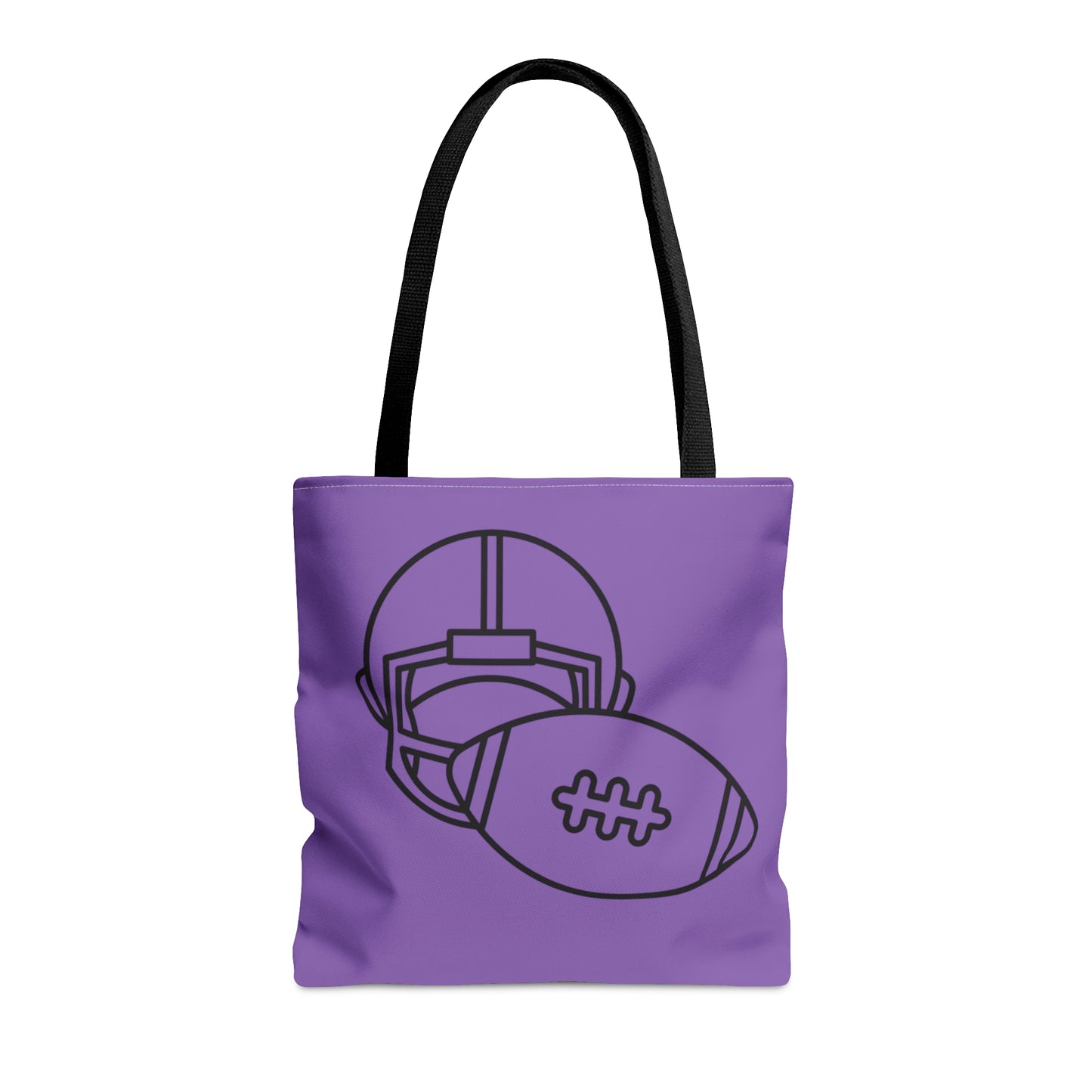 Tote Bag: Football Lite Purple